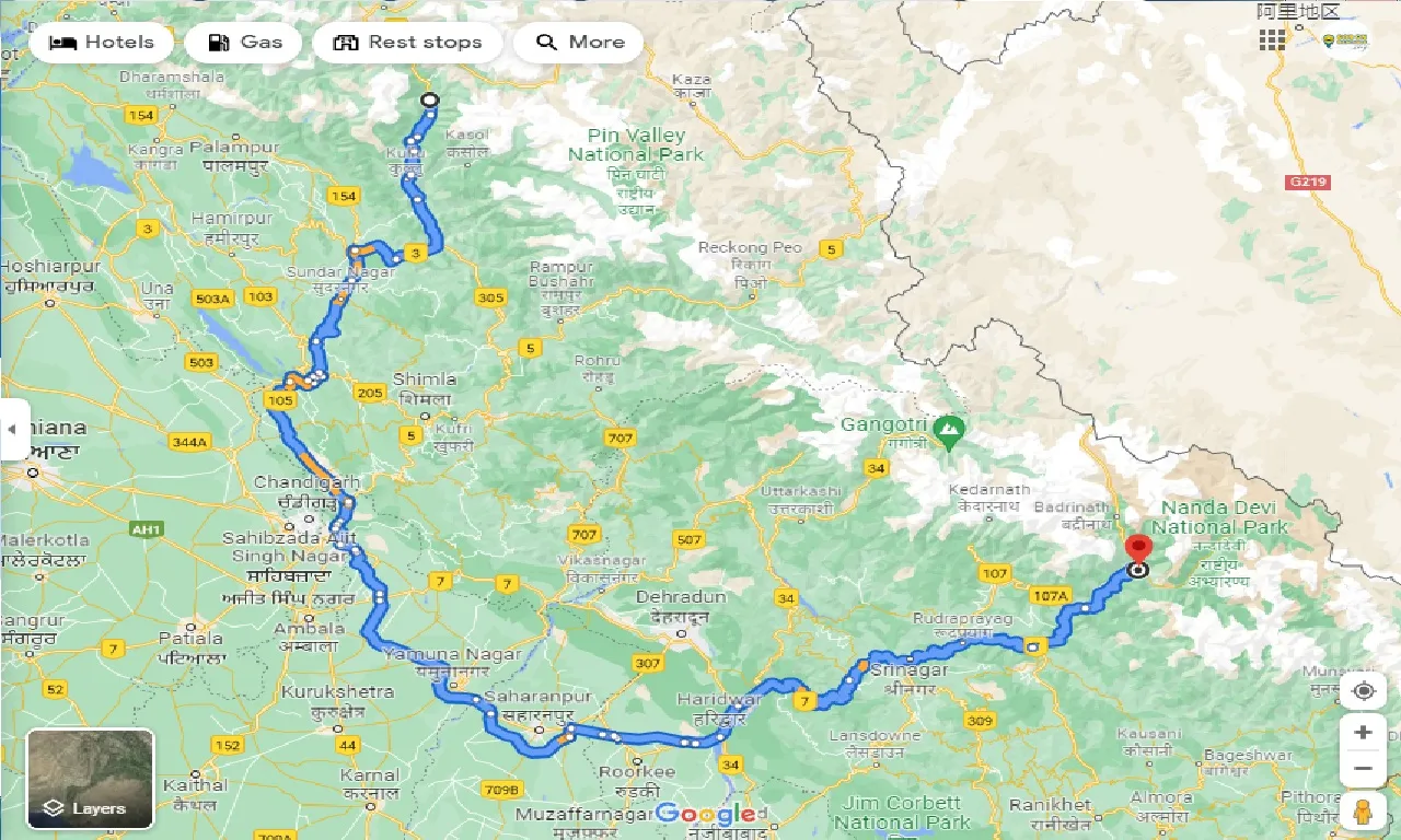 manali-to-joshimath-taxi