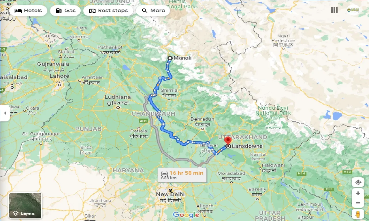 manali-to-lansdowne-taxi