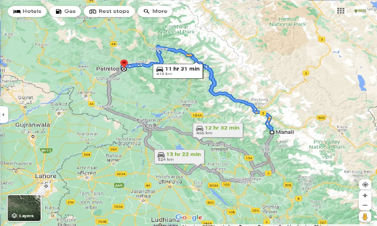 manali-to-patnitop-taxi