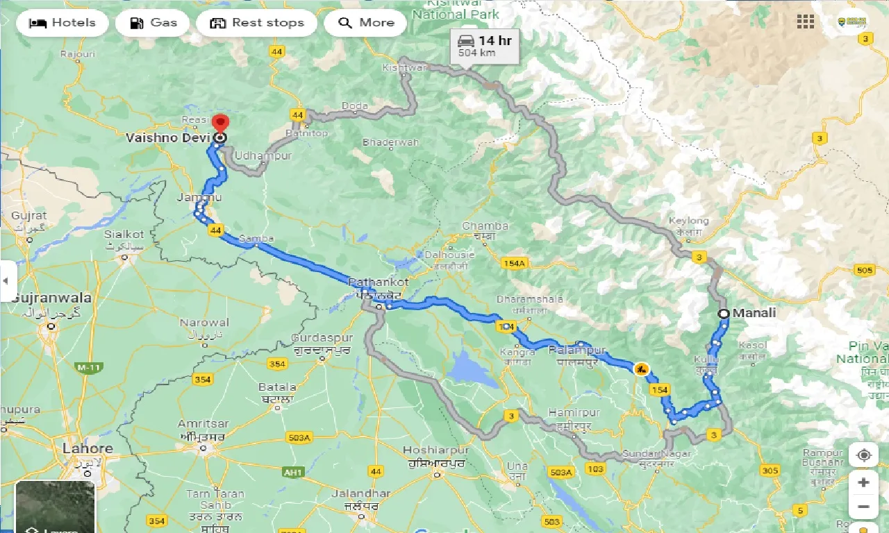 manali-to-vaishno-devi-temple-taxi