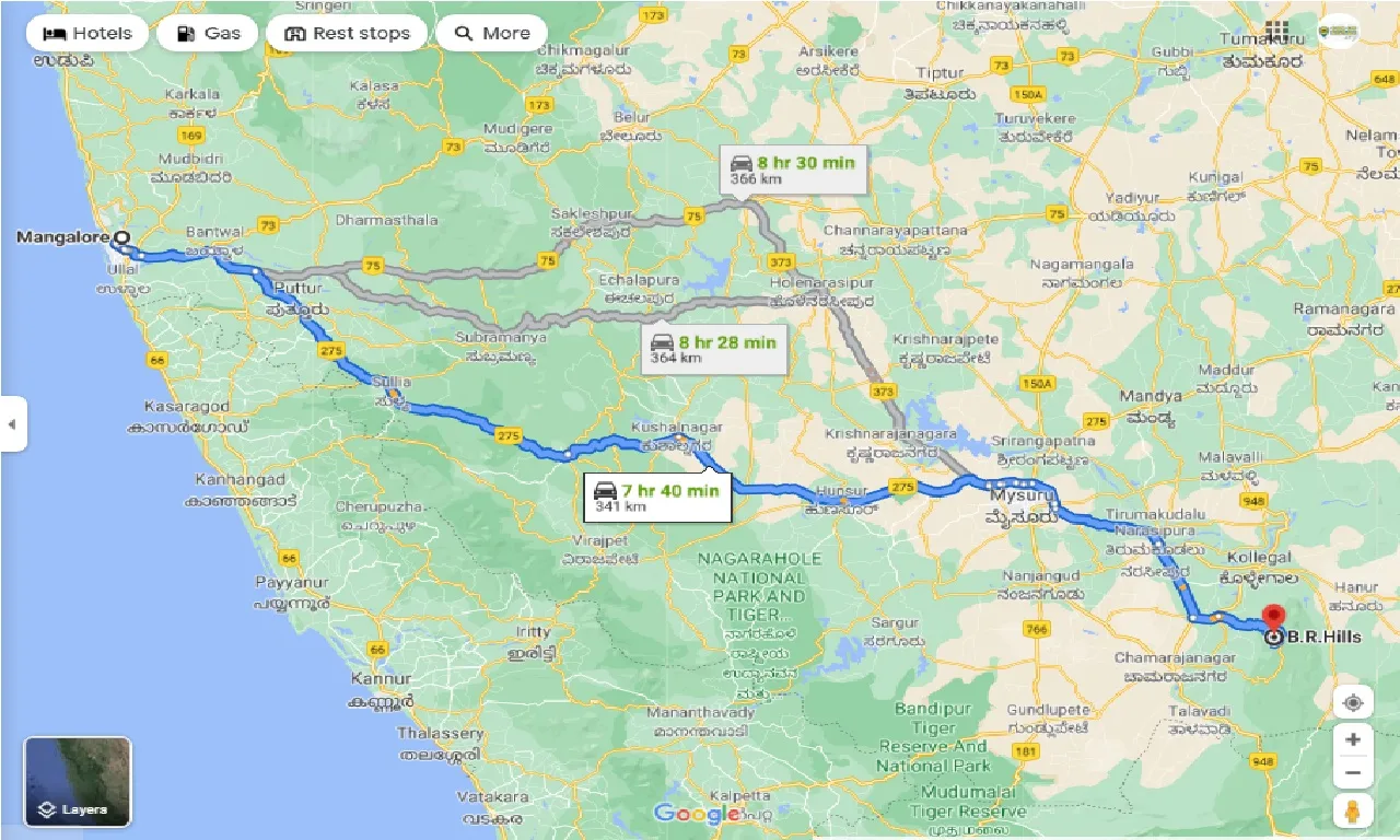 mangalore-to-biligiriranga-hills-one-way
