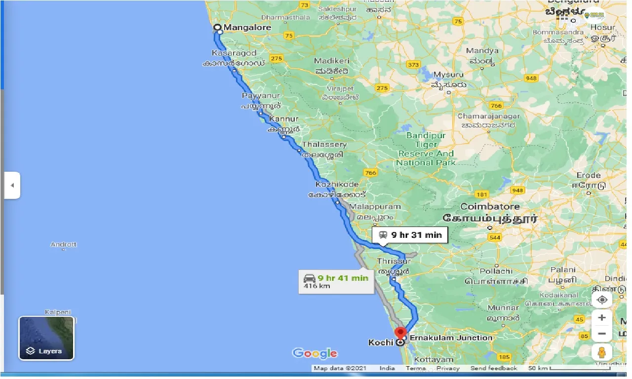mangalore-to-cochin-outstation