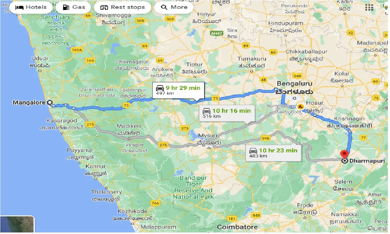 mangalore-to-dharmapuri-one-way