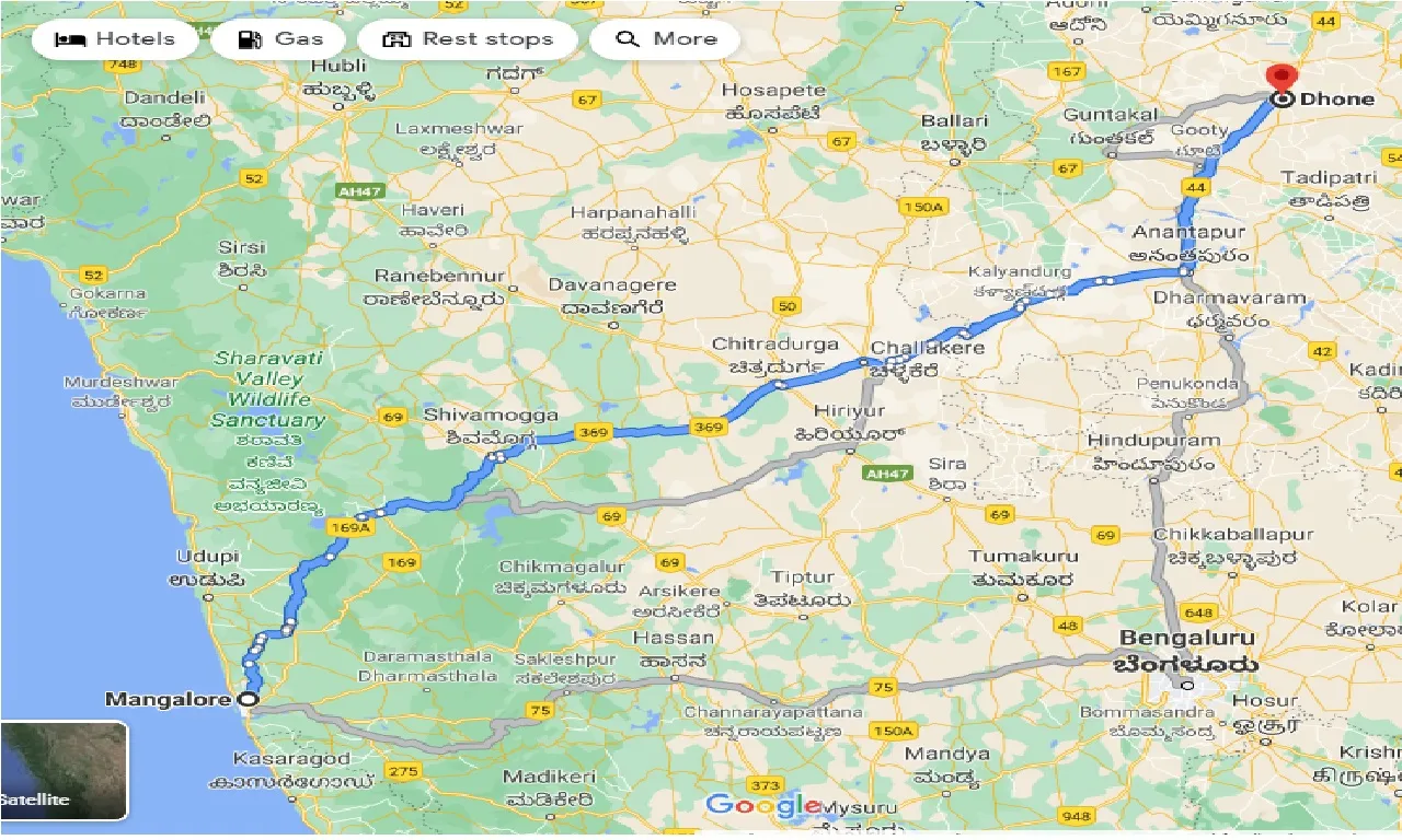 mangalore-to-dhone-one-way