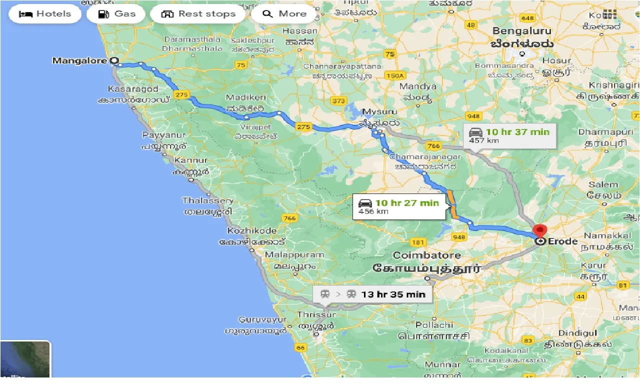 mangalore-to-erode-one-way