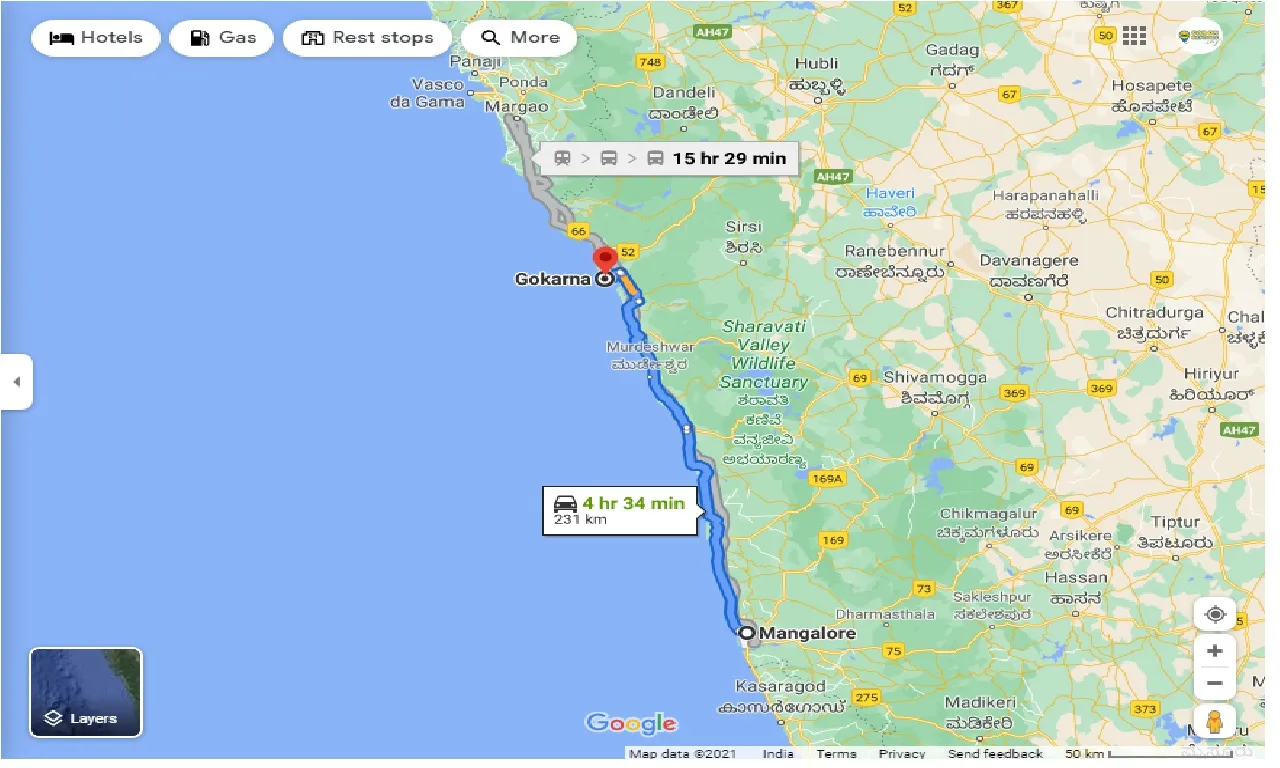 mangalore-to-gokarna-one-way