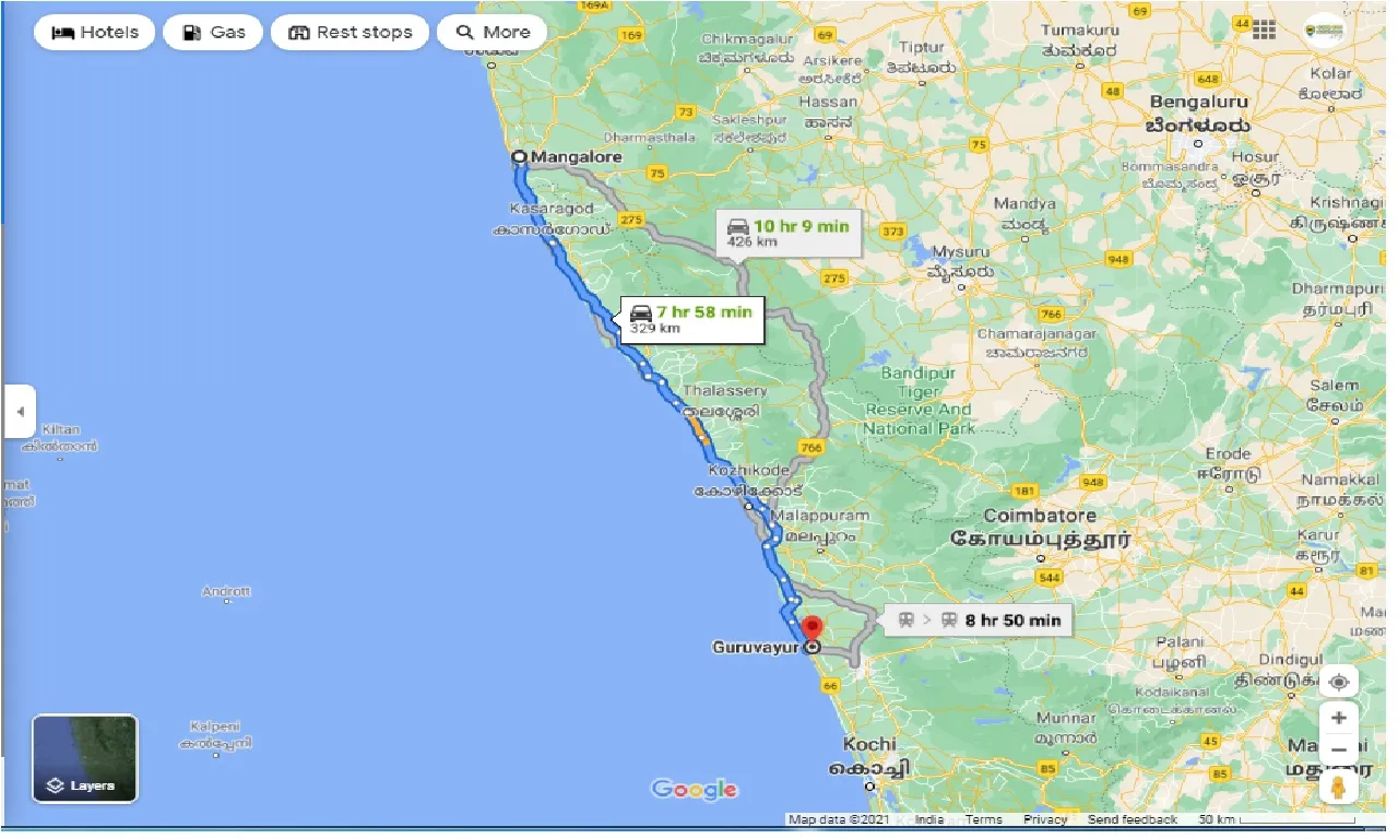 mangalore-to-guruvayur-one-way