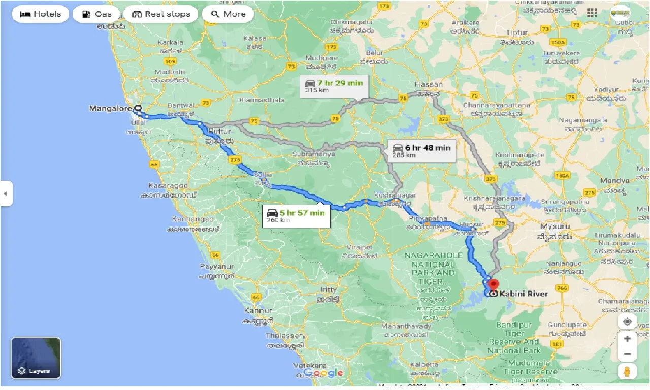 mangalore-to-kabini-round-trip