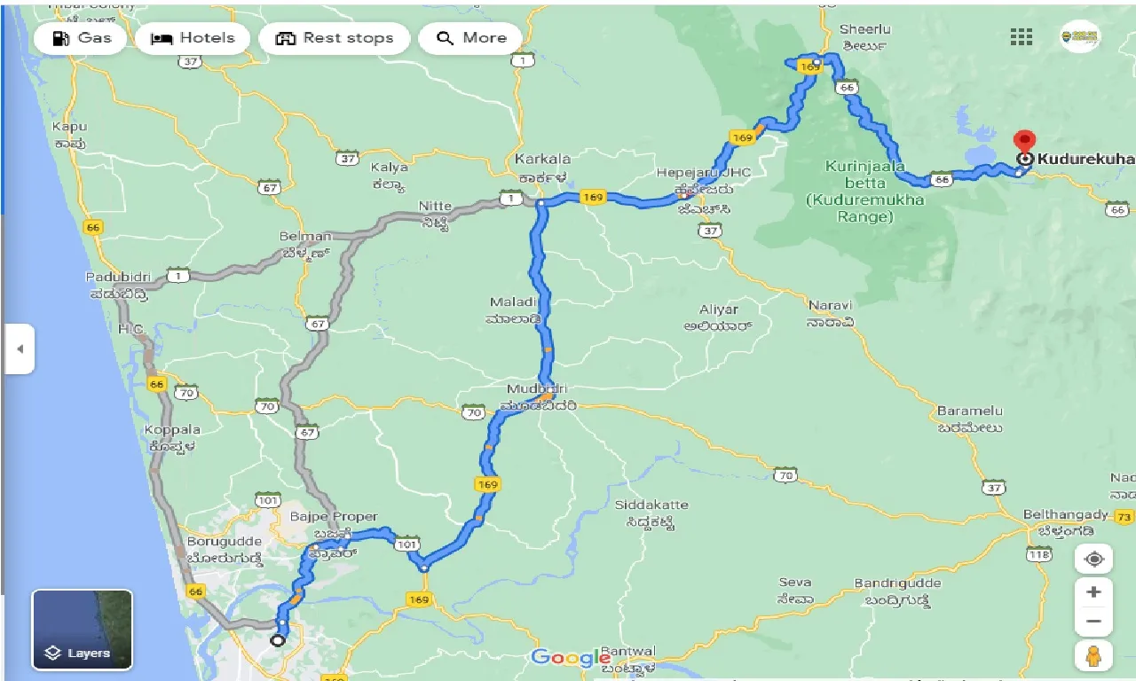 mangalore-to-kudremukh-one-way