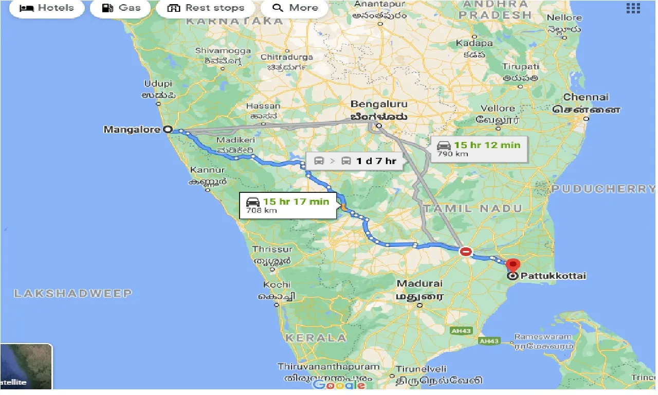 mangalore-to-pattukkottai-taxi
