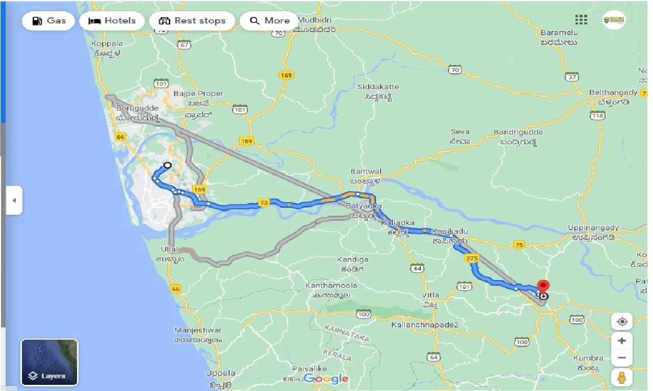 mangalore-to-puttur-one-way