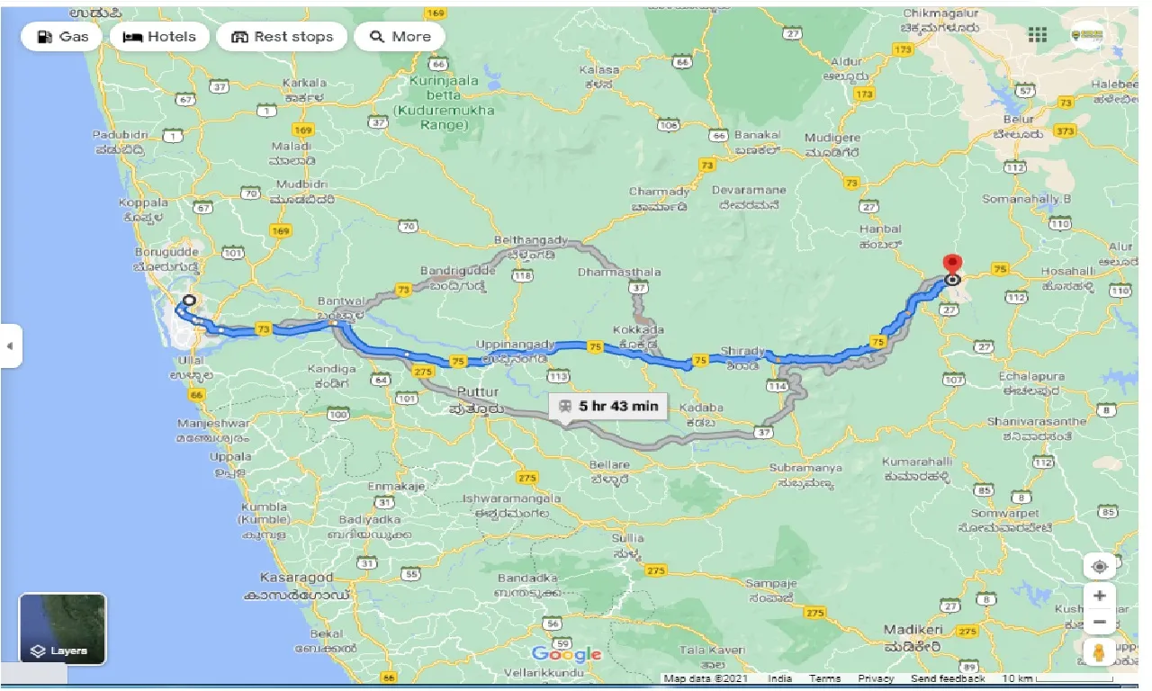 mangalore-to-sakleshpur-one-way
