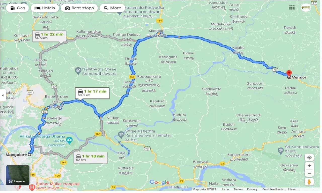 mangalore-to-venoor-round-trip