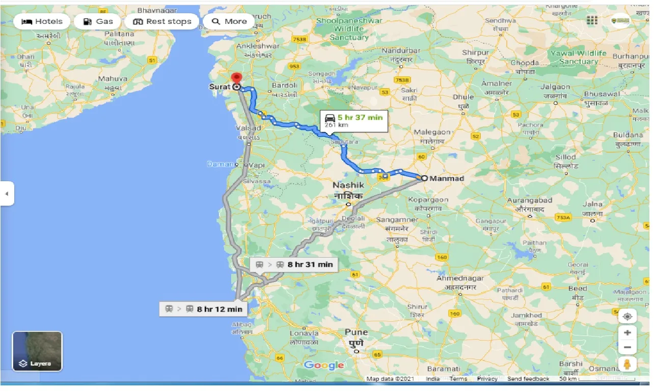 manmad-to-surat-round-trip