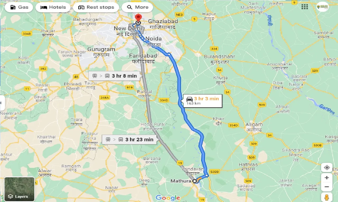 mathura-to-babarpur-one-way