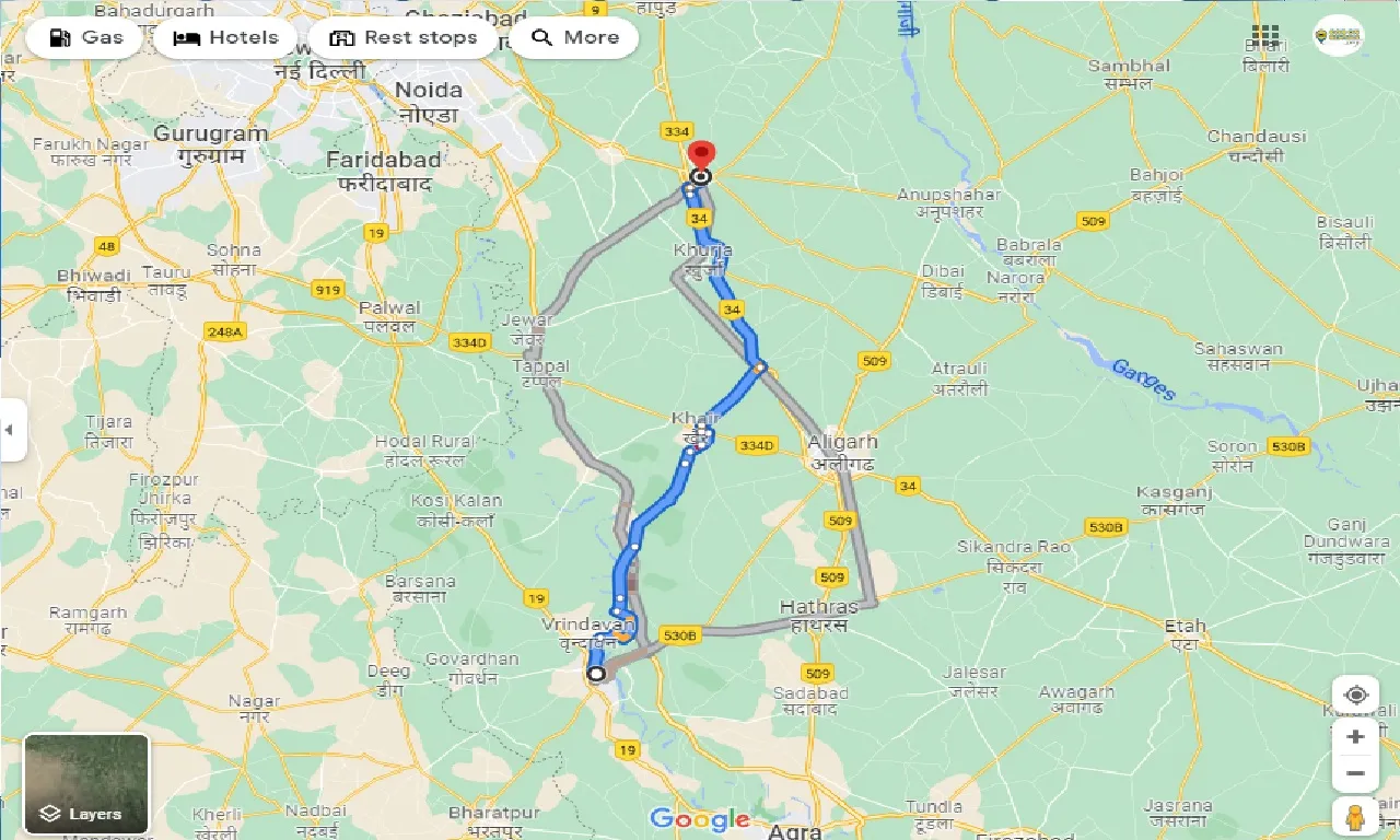 mathura-to-bulandshahr-taxi