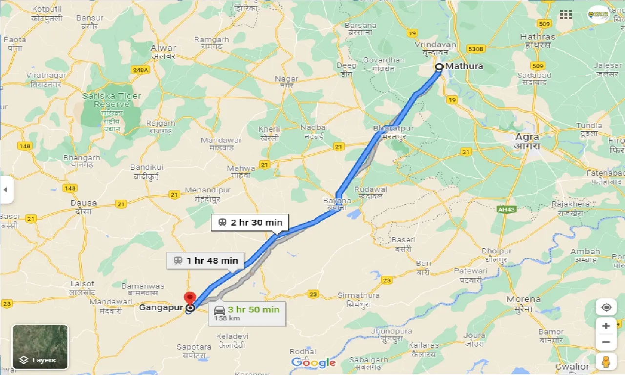 mathura-to-gangapur-city-taxi