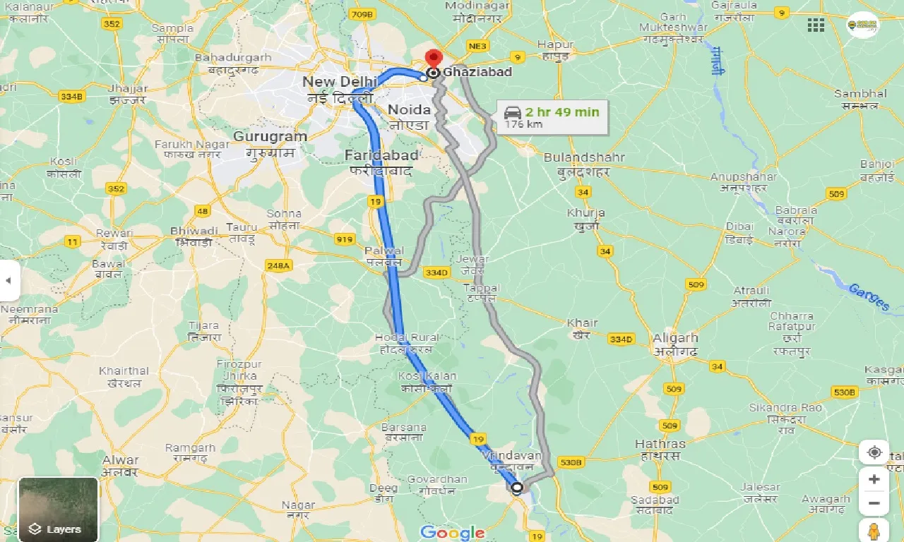 mathura-to-ghaziabad-one-way
