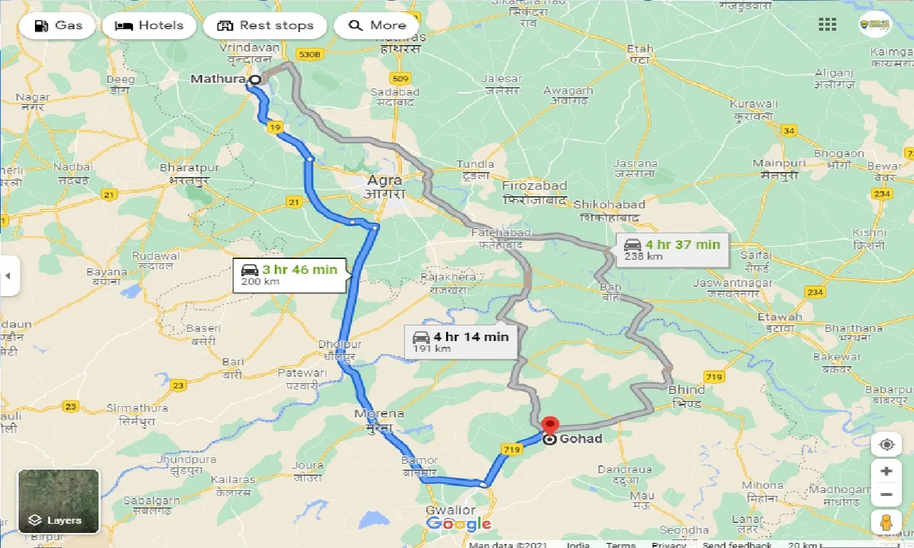 mathura-to-gohad-taxi