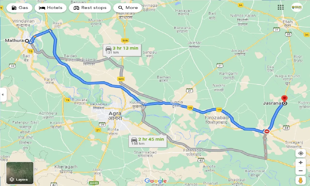 mathura-to-jasrana-taxi