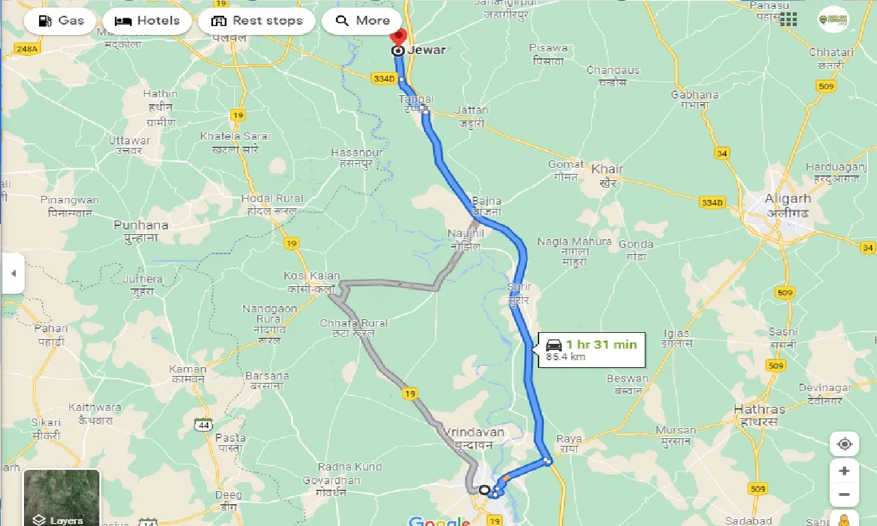 mathura-to-jewar-taxi
