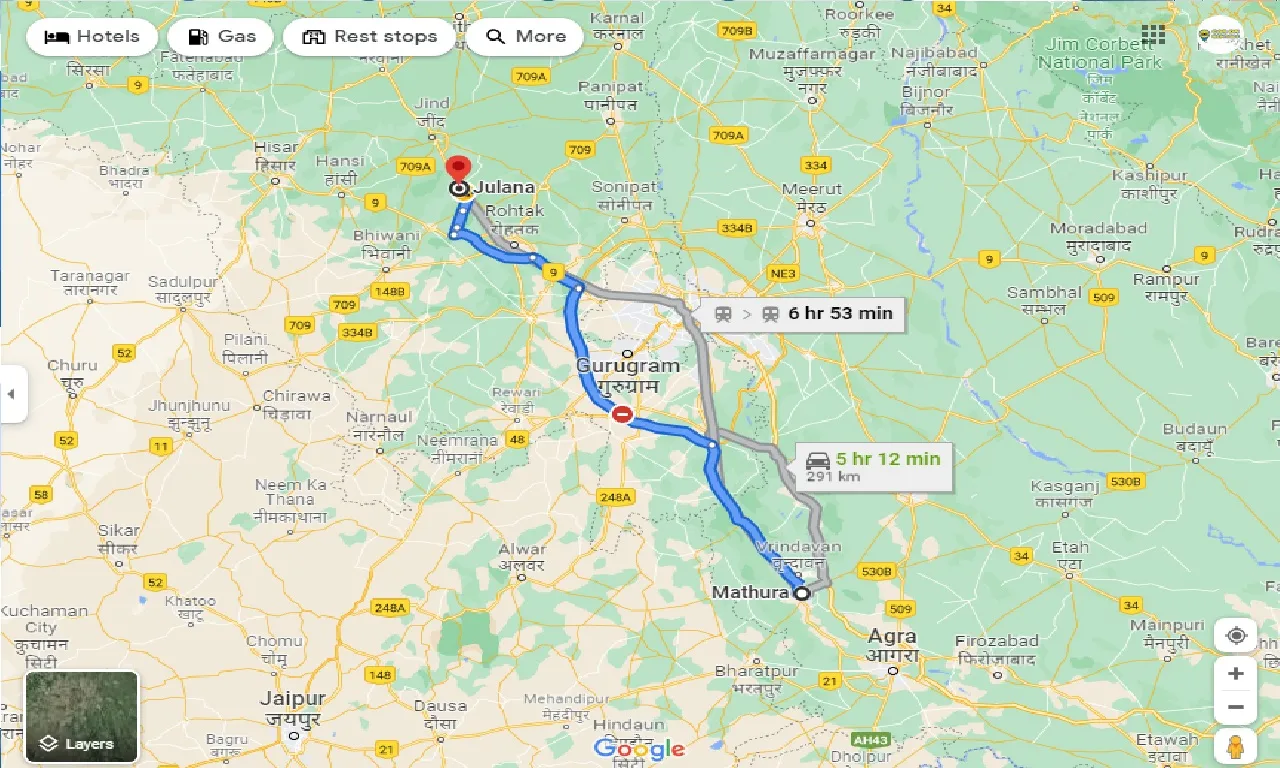 mathura-to-julana-taxi