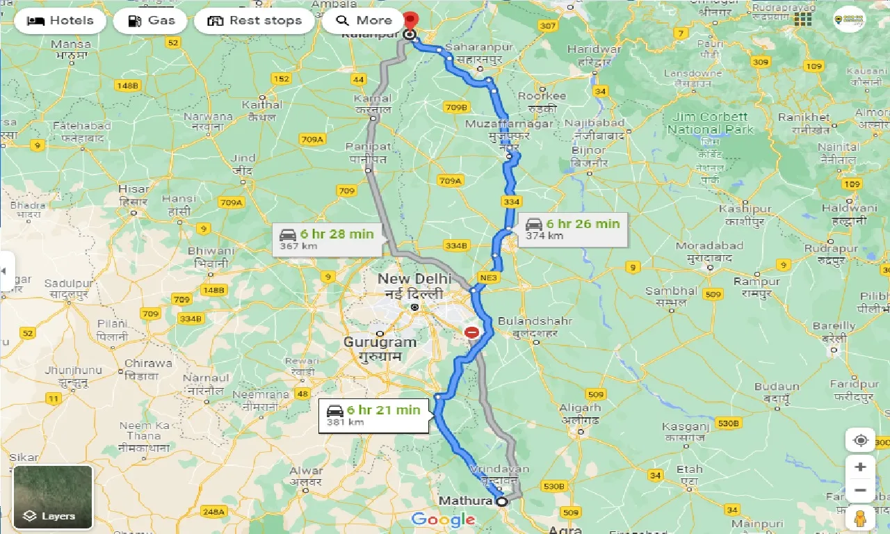 mathura-to-kalanpur-taxi