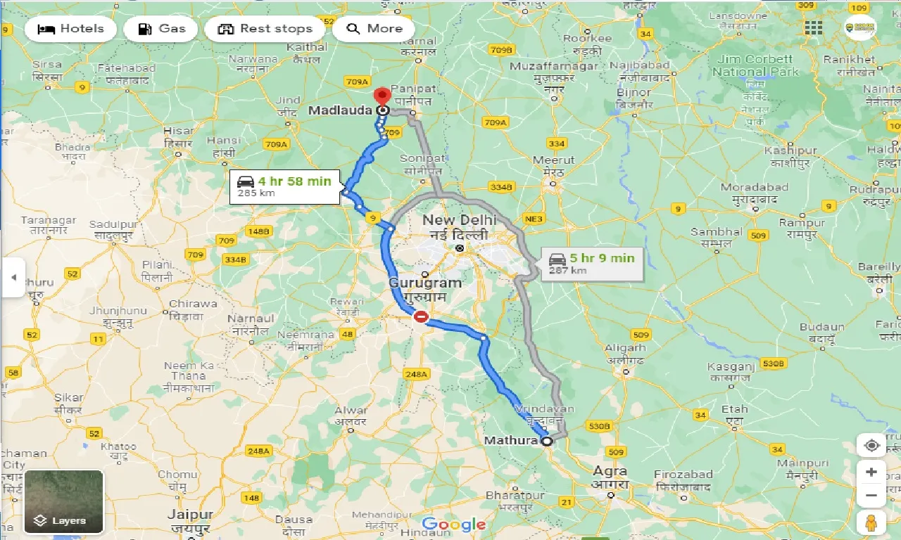 mathura-to-madlauda-taxi