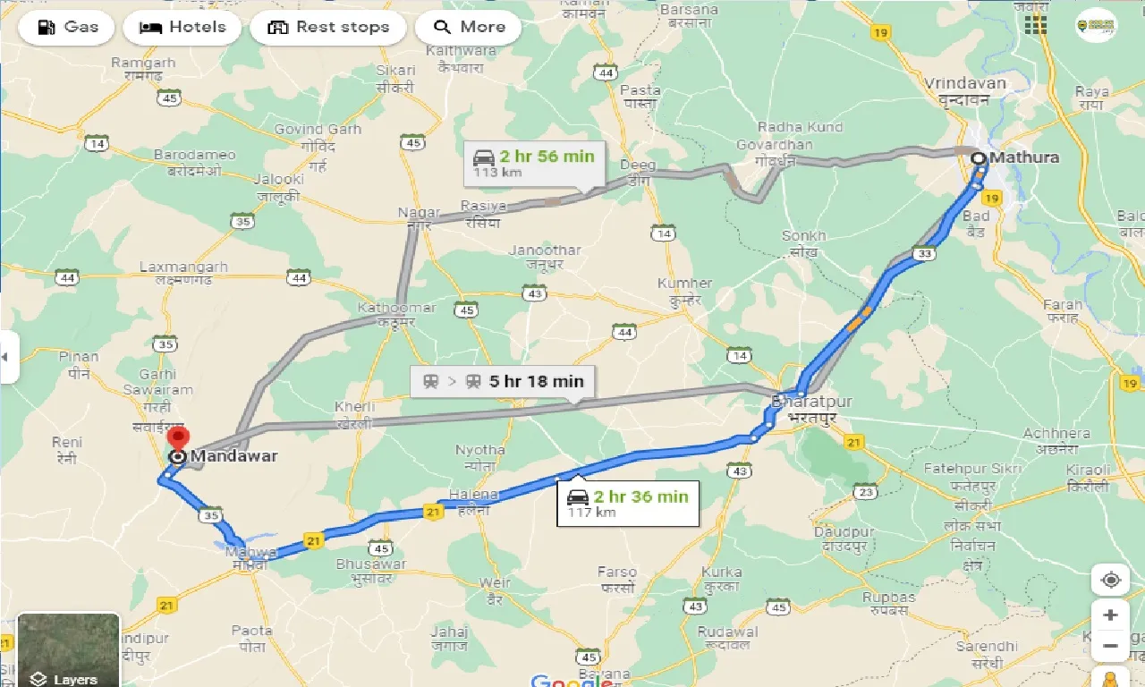 mathura-to-mandawar-one-way