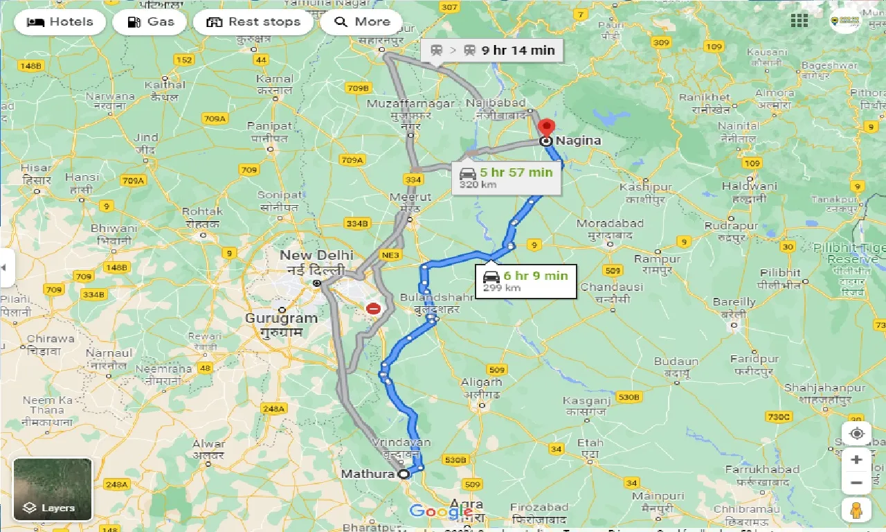 mathura-to-nagina-taxi