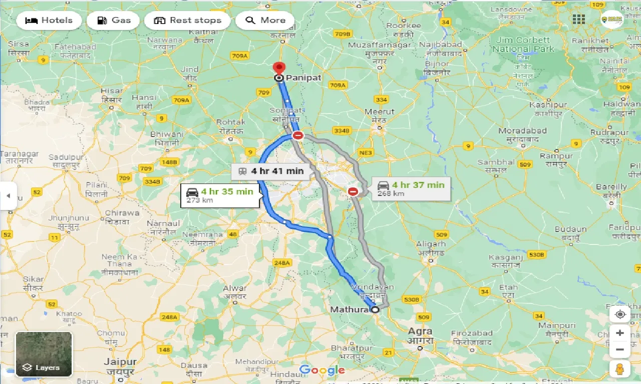 mathura-to-panipat-one-way