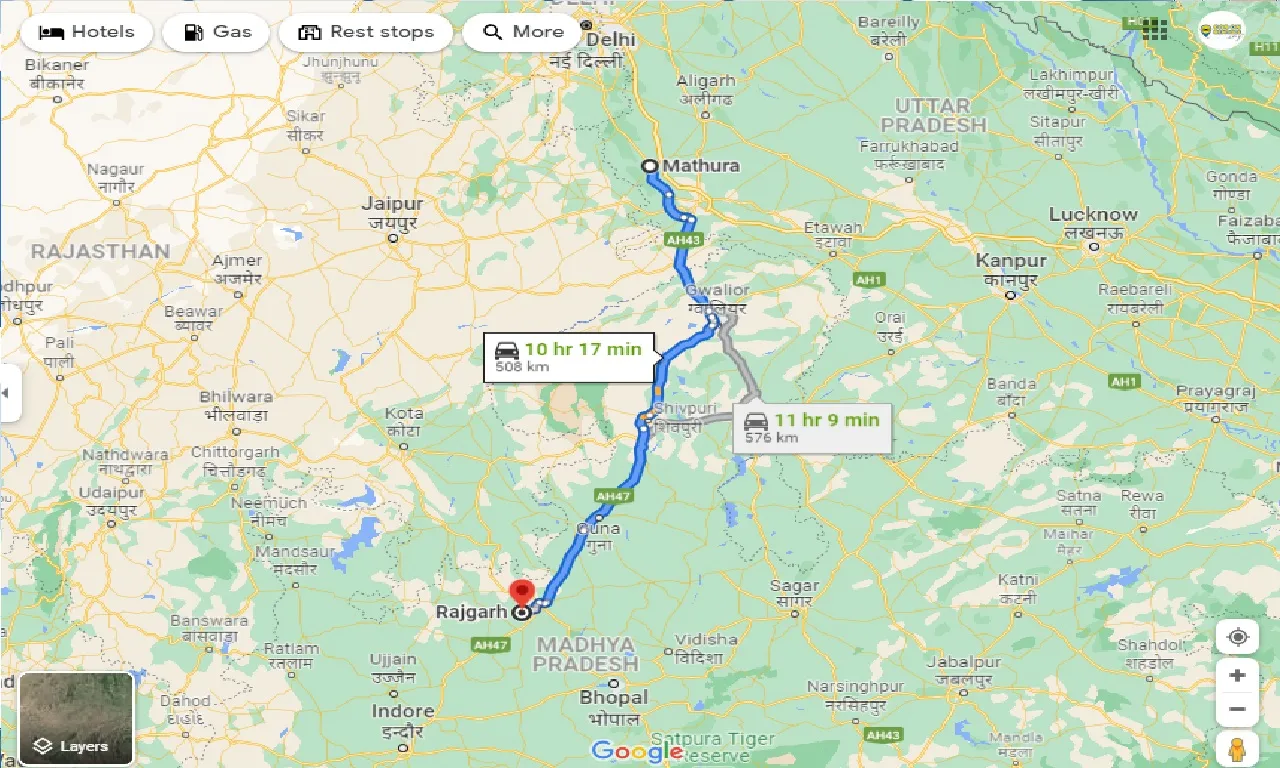 mathura-to-rajgarh-taxi