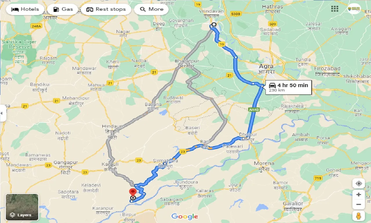 mathura-to-rodhai-taxi
