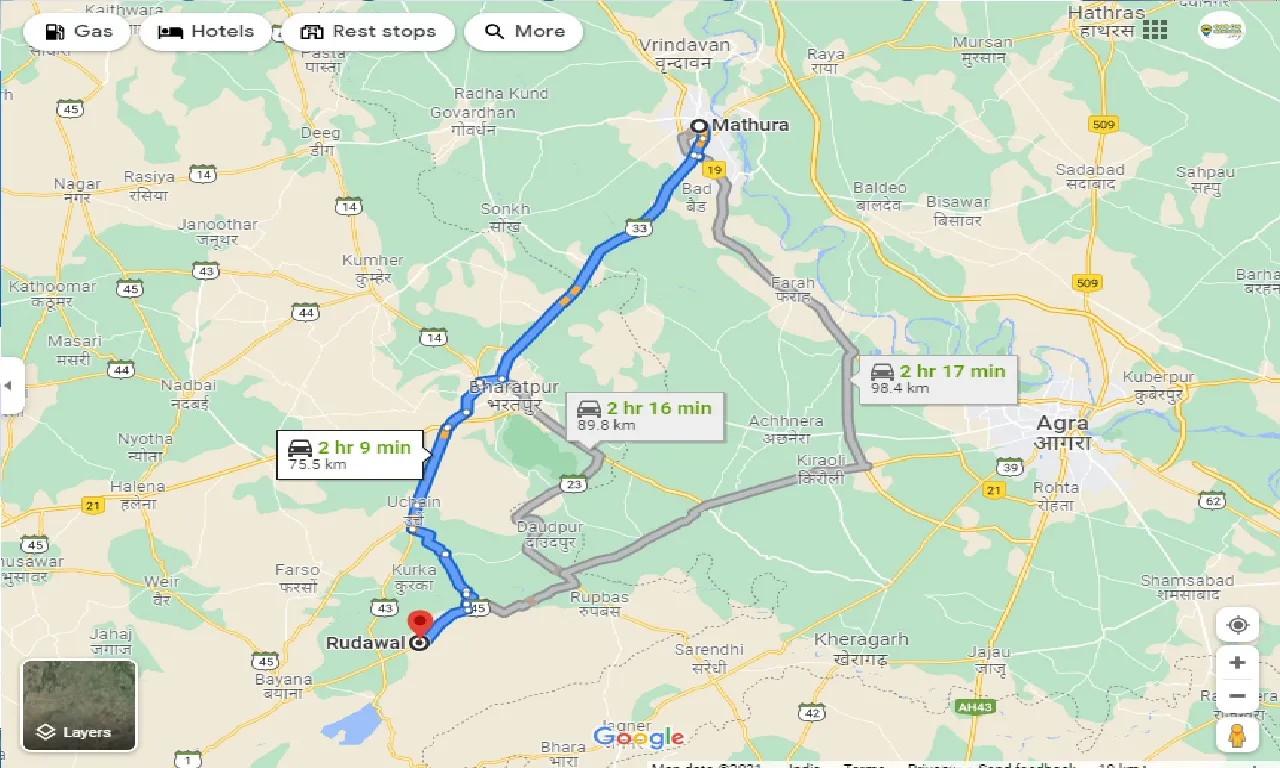 mathura-to-rudawal-taxi
