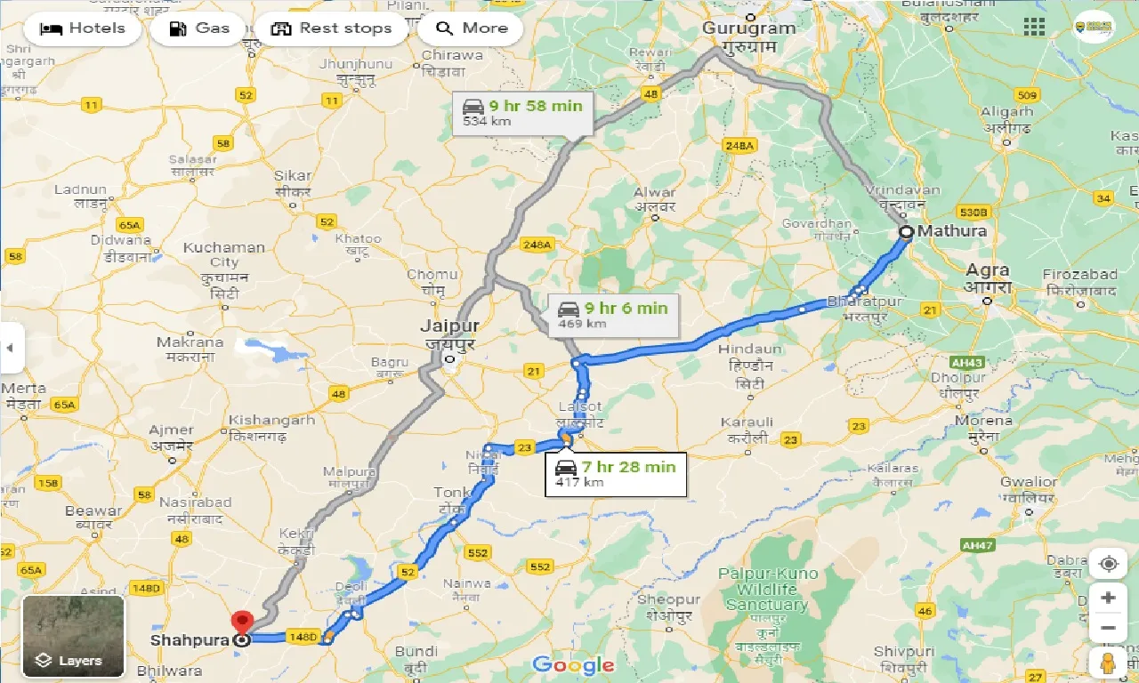 mathura-to-shahpura-taxi