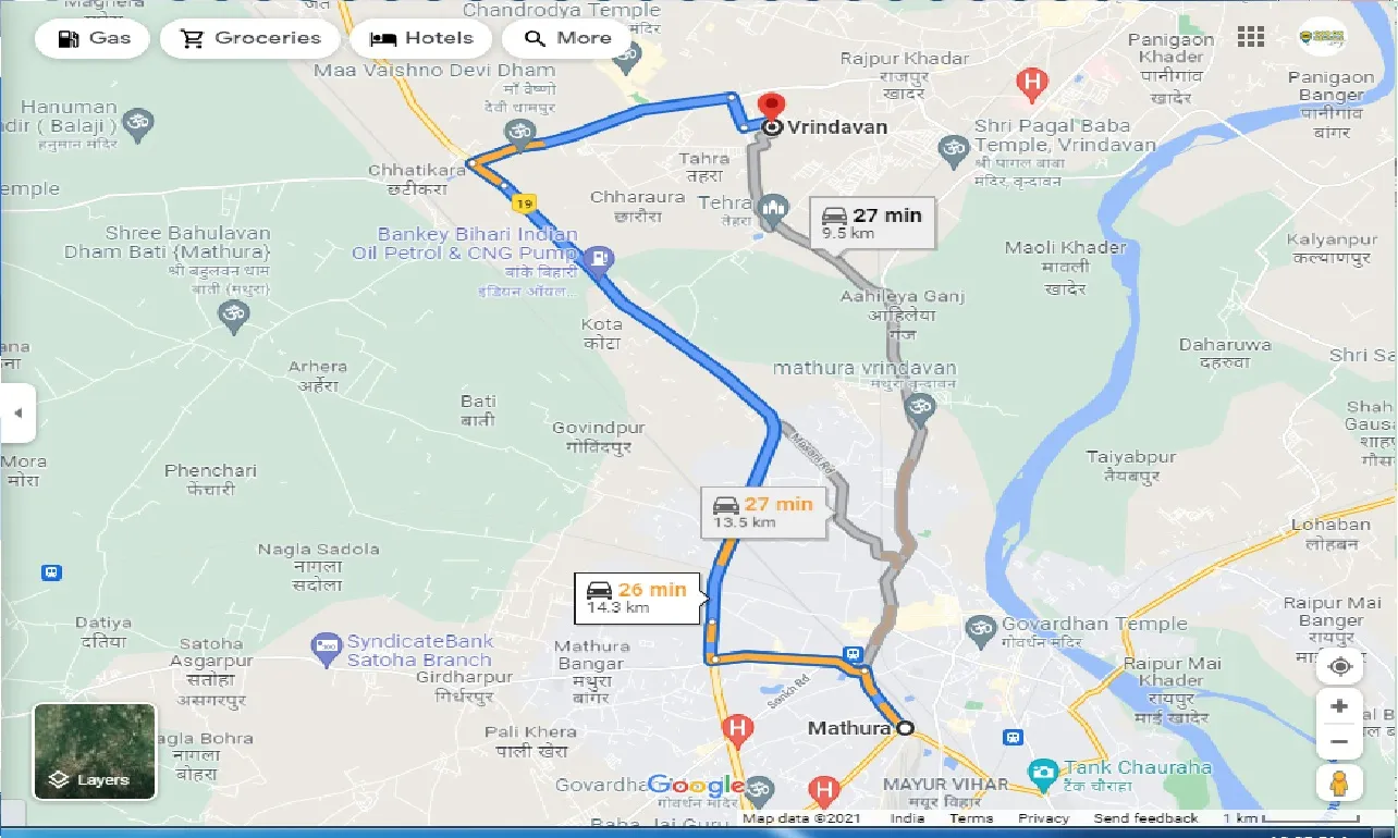 mathura-to-vrindavan-one-way