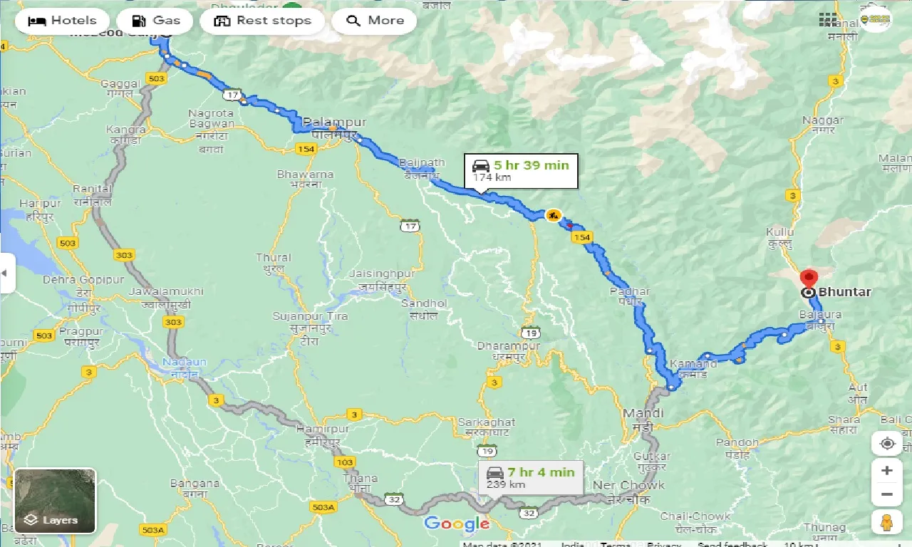mcleodganj-to-bhuntar-one-way