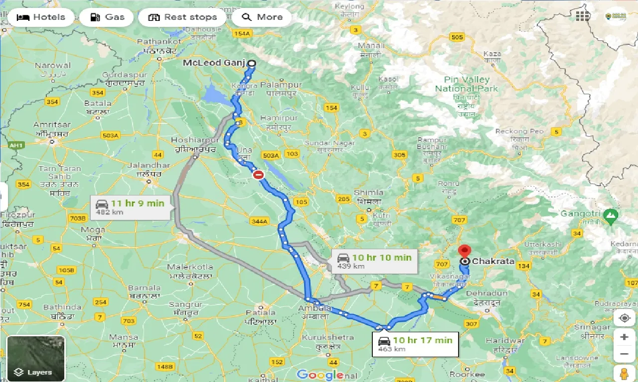 mcleodganj-to-chakrata-one-way