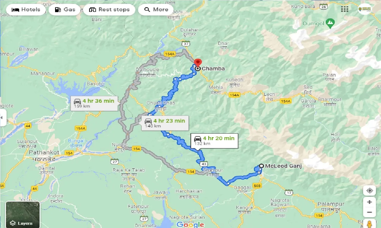 mcleodganj-to-chamba-hp-one-way