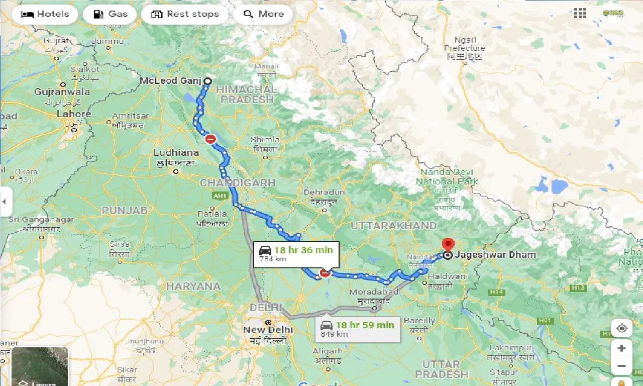 mcleodganj-to-jageshwar-dham-one-way