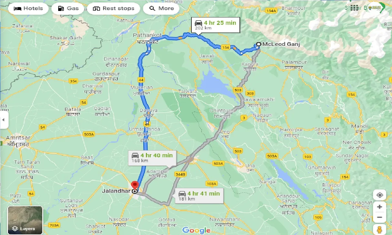 mcleodganj-to-jalandhar-one-way