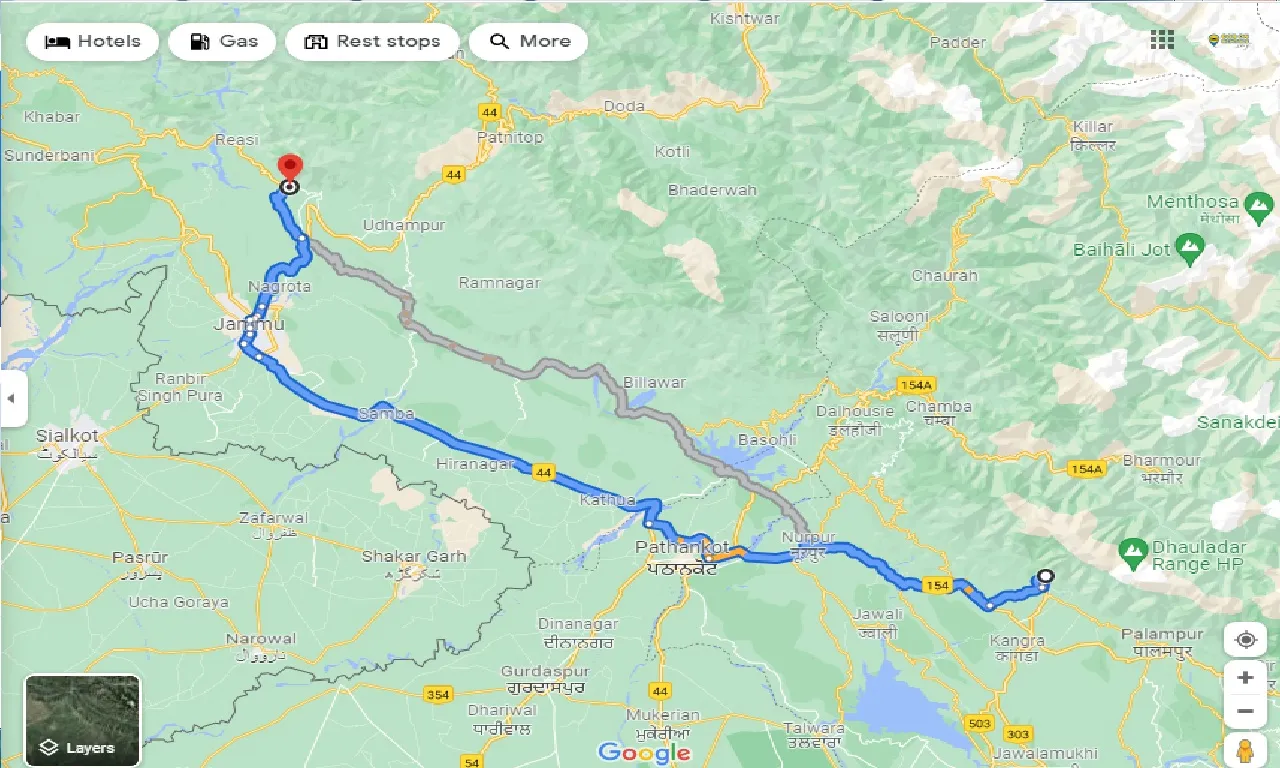 mcleodganj-to-katra-taxi