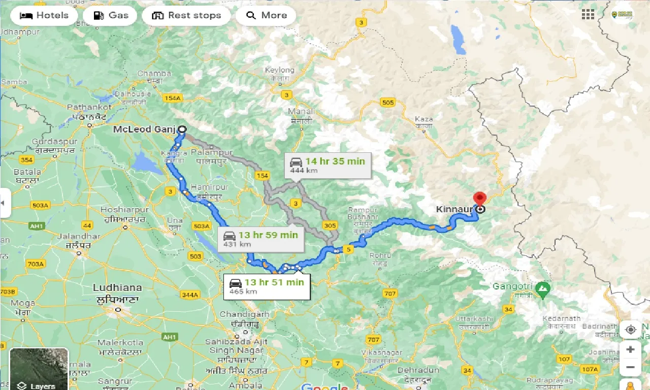 mcleodganj-to-kinnaur-one-way