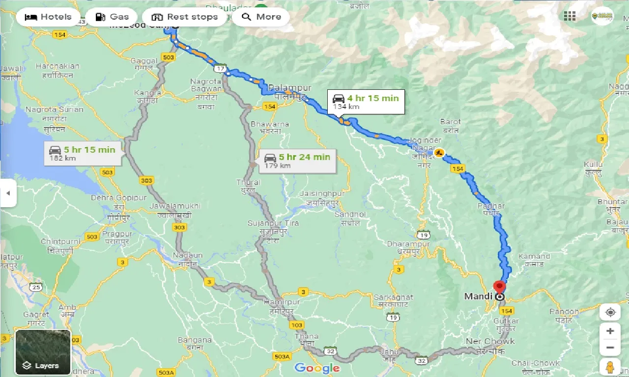 mcleodganj-to-mandi-one-way