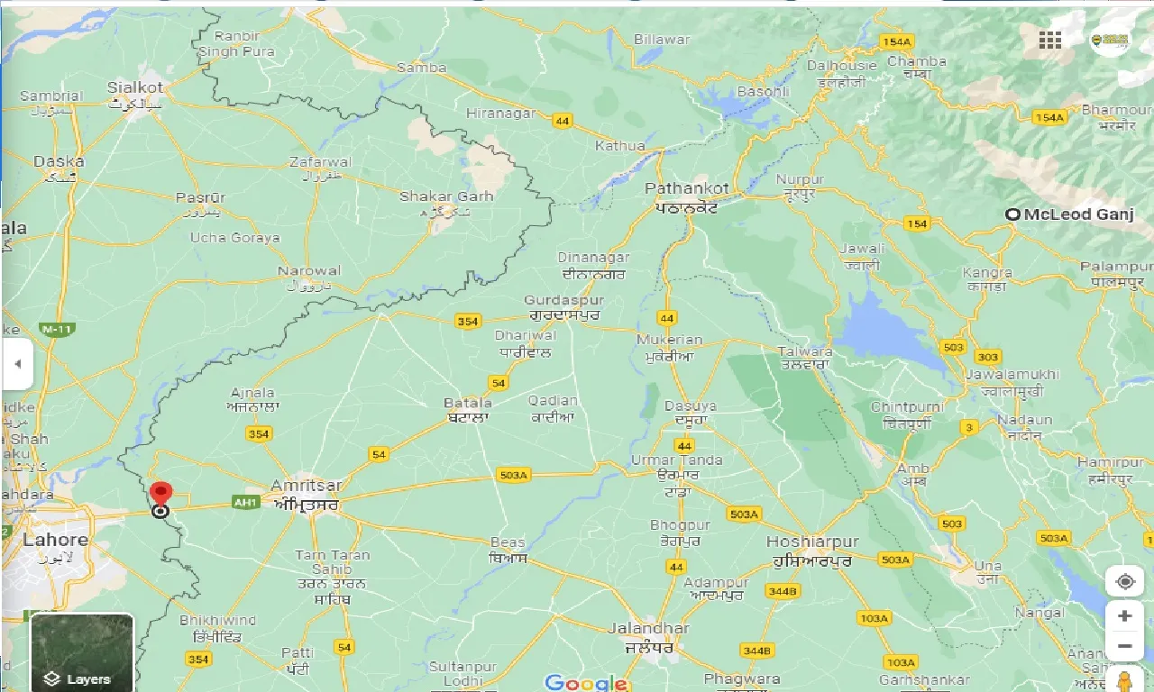 mcleodganj-to-wagah-border-one-way