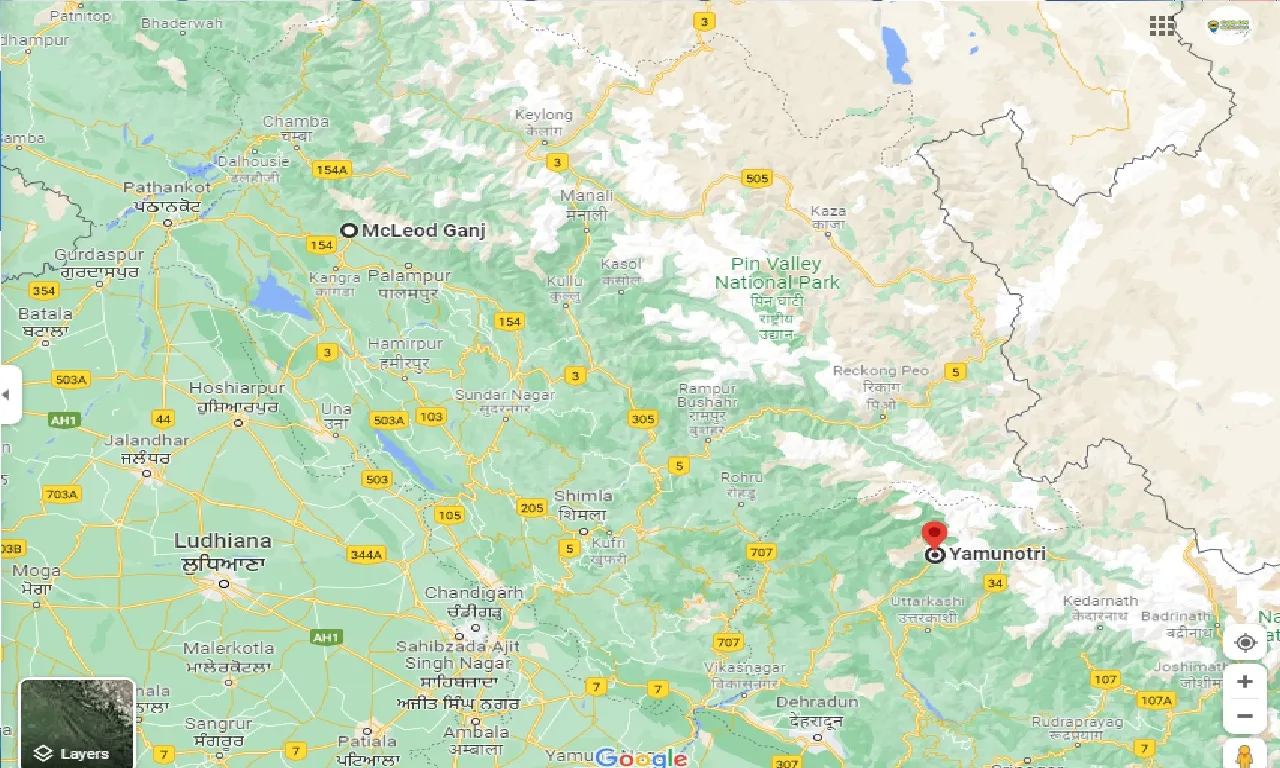 mcleodganj-to-yamunotri-one-way