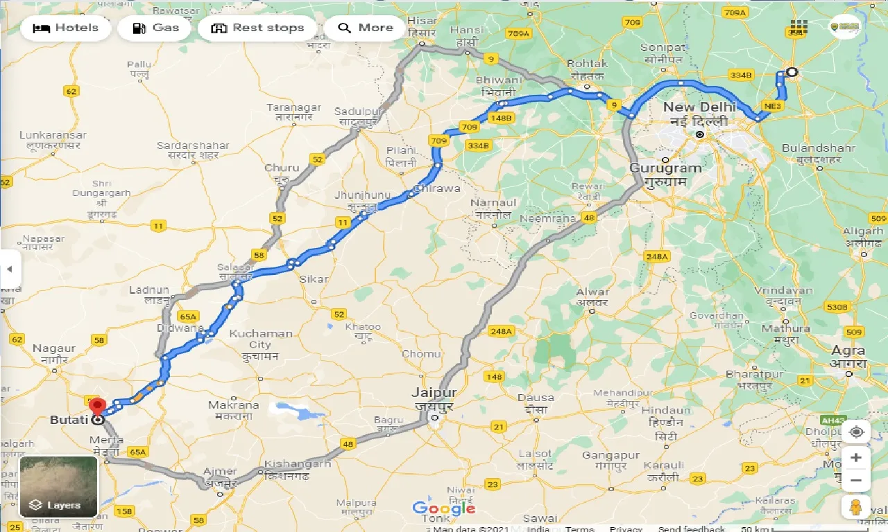 meerut-to-butati-taxi