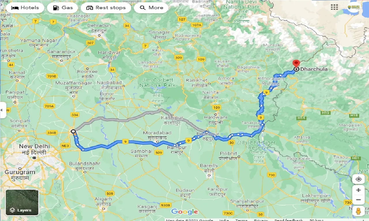 meerut-to-dharchulla-one-way