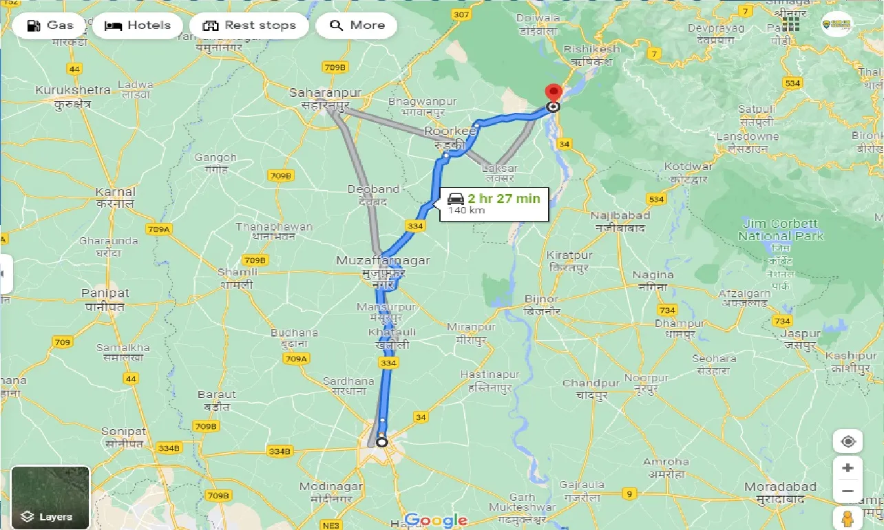 meerut-to-haridwar-one-way