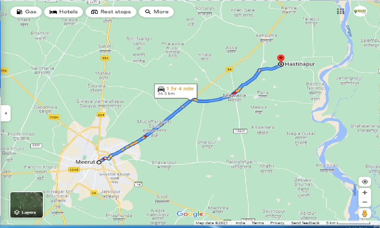 meerut-to-hastinapur-round-trip